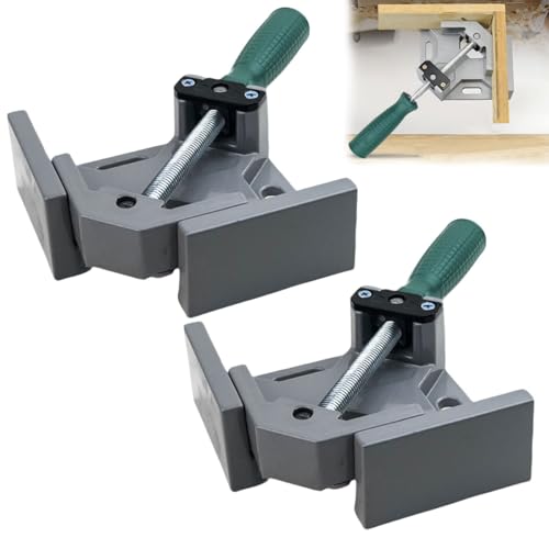 La mejor comparación de Sargentos en G los preferidos por los clientes. 37 ADILIKADII Abrazadera de Ángulo Recto de 90 Grados, Juego de 2 Prensa Esquineras con Mandíbula Ajustable, Herramienta Cuadrada de Sujeción para Marcos De Fotos Carpintería...