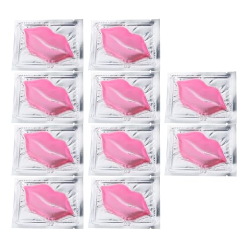 DONFAMDS Mascarilla Hidratante y Exfoliante Para Labios Colágeno 15 Unidades Tamaño Estándar Para Labios Secos y Agrietados Cuidado Labial Reafirmante y Nutritiva Para Uso Diario