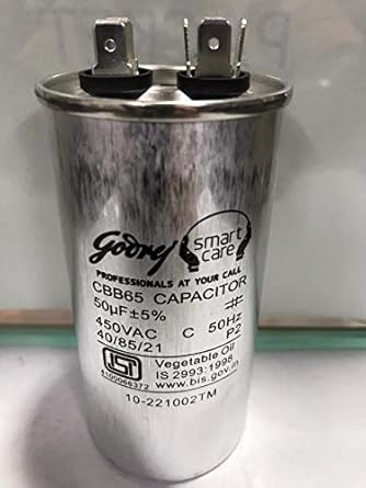 Godrej Capacitor 50 MFD for Air conditioner