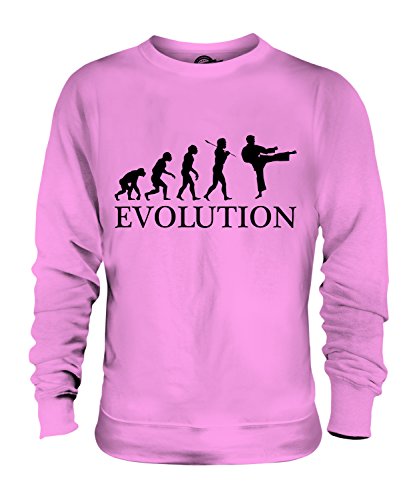 Sweat Karaté Évolution Unisexe Candymix Pull Graphique Arts Martiaux Sport