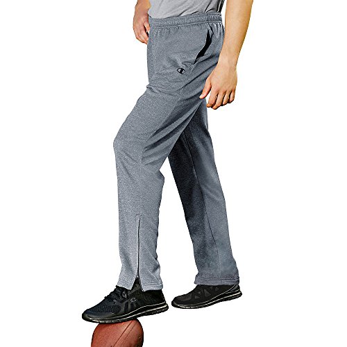 Champion Men's Performance Fleece Pants, Stormy Night, Large