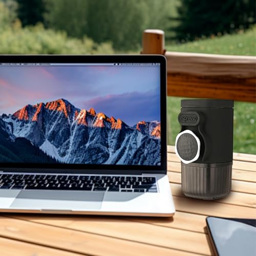 Generisch Tragbare Kaffeemaschine Für Unterwegs - Reisekaffeemaschine | Wiederverwendbarer Handmahlwerk Für Küche Haushalt Camping Outdoor – Bild 3