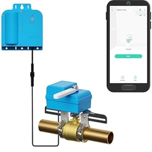 YoLink X3 Version Smart Water Valve Controller, with Valve Operator, Easy No-Plumber DIY Installation, Remote Control, Compatible with Alexa/Google Assistant, IFTTT – YoLink Hub Required