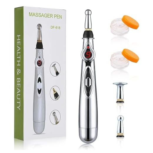 STARLUXE® - Pointer de Fisioterapia y Pluma de Acupuntura Eléctrica - Inyector de Acupuntura AcuPen, Masaje Pen para Acupuntura