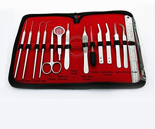Entomology Dissection Kit, Students, Dissection, Tools, Insects, Supplies, Butterflies, Butterflies Insects Dissection Kit, Laboratory, Field Kit, Premium Quality