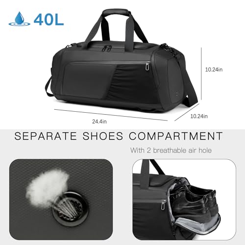 Moulyan 3-in-1 Gym Duffle Bag