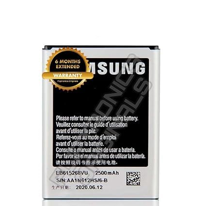 Image of EB615268VU Battery for Samsung Galaxy Note 1 N700 i9220 Battery with 6 Month Warranty**** (P310)