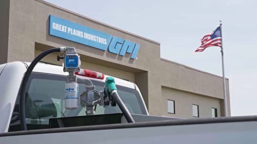 G20 - Gpi Fuel Transfer Pump 12 Volt - Automatic Nozzle, 20 Gpm 12V Fuel Transfer Pump, 14' Hose, Adjustable Suction Pipe (162000-03) #TOP3