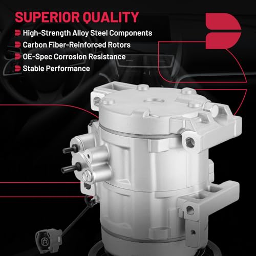 BDFHYK 98122 Air Conditioning A/C Compressor with Clutch Compatible with Mazda 5 2012-2015, 3 l4 2.3L 2010-2013, 3 L4 2.5L 2010-2013, 3 Sport L4 2.5L 2010-2013