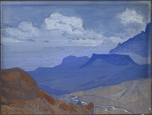 Art Tableau Vallée Nicholas Roerich Toile Décoration Murale 60x90cm