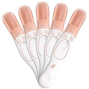 Femometer Zwangerschapstests, vroege test kit voor zwangerschapsdetectie 25 mIU/ml HCG-zwangerschaps-snelteststrips met…