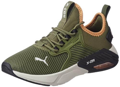 Puma Unisex-Adult X-Cell Nova Olive Green-Clementine-Black Running Shoe - 5 UK (37880508) (B0CZS2RFG9) Amazon Price History, Amazon Price Tracker