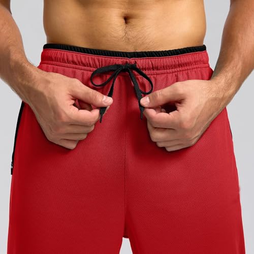 Men's Sweatpants Mesh Lightweight with Zip Pockets Breathable Athletic Pants for Workout Running E Motion Pants2