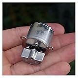 RXDNOZNNK RC-320 24.4mm Vibrator Electronic Starter DC 6V 7.2V 9V Small Strong Vibration Vibrating Round Electronic Starter Eccentric Wheel DIY Toy