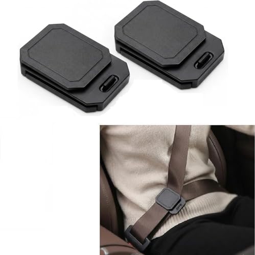 XUEVORIY Universal Auto Seat Belt Clips Comfort Vehicle Shoulder Neck Protector Strap Positioner