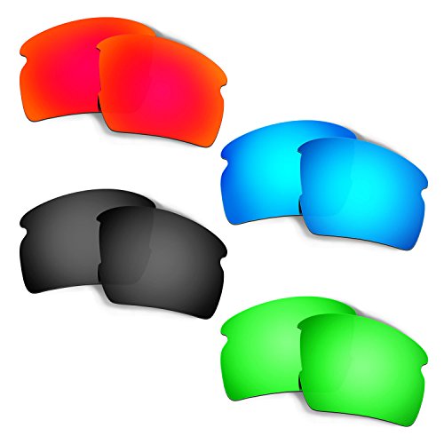 Lentilles pour Oakley Flak 2.0 - Pack de 4 paires de rechange