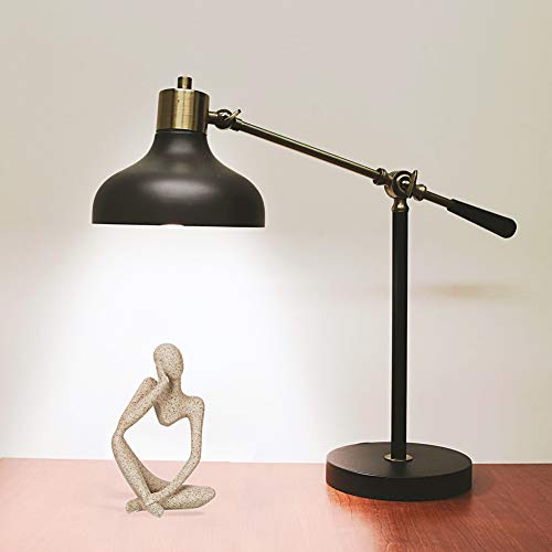 Ozzptuu Sandstone Resin Thinker Style Abstract Sculpture Statue Collectible Figurines Home Office Bookshelf Desktop Decor(Sandstone,Left) #TOP2