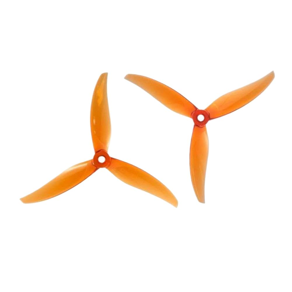 Hélices drone 5127.5 de 5.1 pulgadas para cuadricóptero RC FPV Freestyle naranja 2