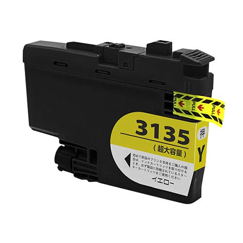 Amazon.co.jp: 【インク革命】 brother用 LC3135Y 互換インク イエロー