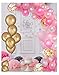 CADNLY Pink Balloons Garland Set - 115-Piece Light Pink, White and Gold Balloon Set for Birthday Party Decorations - Hot and Pastel Pink Latex Baby Girl Baby Shower Supplies - DIY Large Balloon Arch