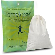 SMELLEZE Reusable Formaldehyde Odor Remover Deodorizer XXL Pouch Rids Formaldehyde Smell Without Scents in 300 Sq. Ft.