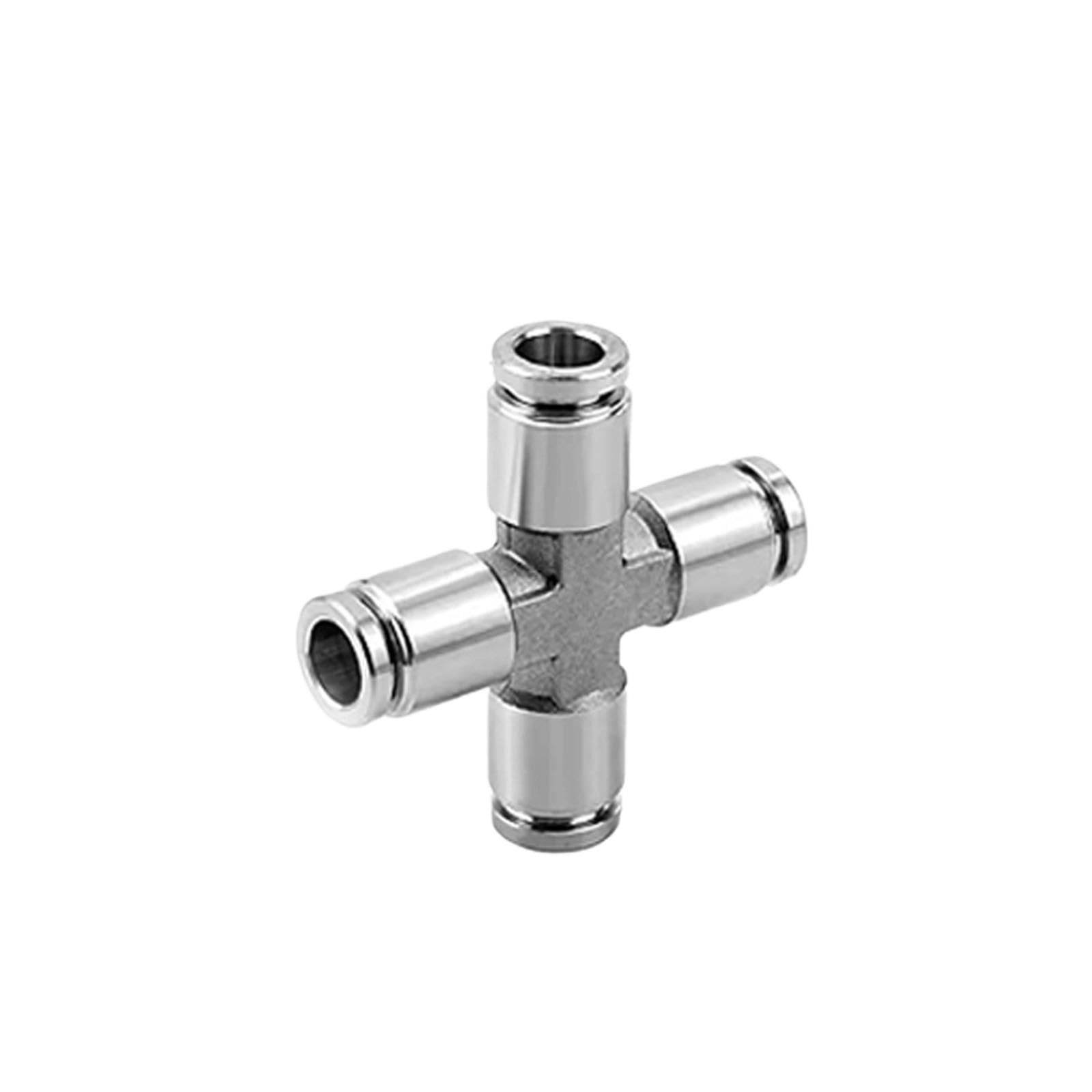 304 Stainless Steel Pneumatic Push-In Fitting