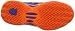 K-Swiss Hypercourt EXP HB, Zapatillas, Azul/Negro/Naranja, 35.5 EU