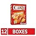 Cheez-It Cheese Crackers, Baked Snack Crackers, Kids Snacks, Extra Toasty Cheddar Jack, 9.3lb Case (12 Boxes)