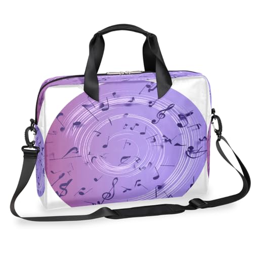 Bolso para Laptop 15.6-16 Pulgadas con Notas Musicales miniatura 1