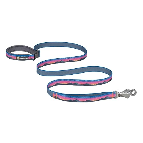 Ruffwear, Crag Dog Leash, 6 ft Reflective Everyday Lead, Swiveling Talon Clip, Padded Handle, Hands‑Free Waist‑Worn Option, Traffic Handle with Accessory Loop, Alpine Dusk