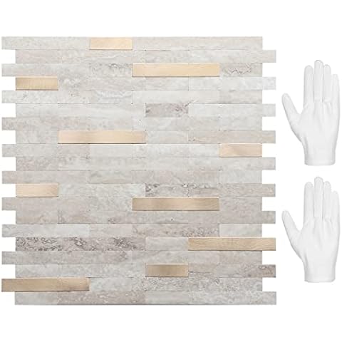 STICKGOO Pelar y Pegar Azulejos de Pared de PVC para Cocina Cover