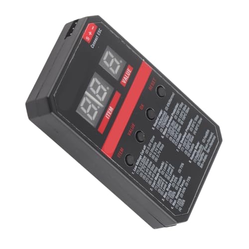 D, Multi-esc Programming Tool For Brushless Motor Controllers With Real-time Display, For Rc Cars Drones Boats Planes Hobbyists