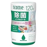 日本製紙クレシア(NIPPON PAPER CRECIA) スコッティ ウェットティッシュ 除菌 ノンアルコール 本体 120枚×14個 【ケース販売】 77141*14