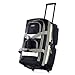 Olympia Luggage 26" 8 Pocket Rolling Duffel Bag, Black, One Size