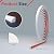 Silicone Flexible Quarter Round Molding, Peel and Stick Bendable Molding Trim for Floor, Bathrooms, Kitchens, Countertops (118Inch, White)