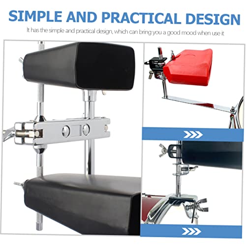 Abrazadera para montaje de cowbell, accesorio para batería y percusión, superficie lisa, fácil de usar miniatura 4