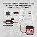 AGFRC 40KG High-Torque RC-Servo Motor - Full Metal Gear Brushless Programmable Standard Servo with Position Feedback (IB53BHU)