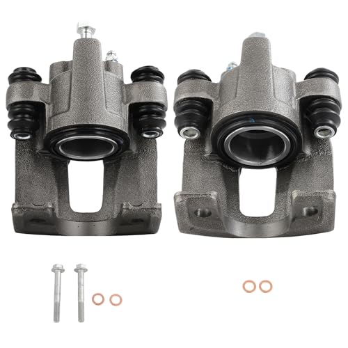Image of 184605 184604 Rear Left & Right Disc Brake Calipers Assembly