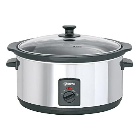 Bartscher A100265 Speisenwärmer oval 6,5 Liter Cover