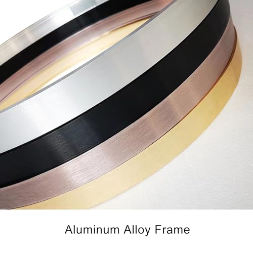 Miroir rétroéclairé LED or rose 70x70 anti-buée à intensité variable IP44 - 6