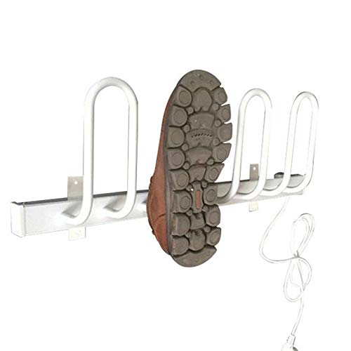 Zapato Secadora Eléctrica Secador De Botas, Zapatos De Pared Estante Zapatos Organizador Invierno Más Cálido Seco De Rack para 2 Pares De Zapatos para Zapatos, Guantes, Botas De Esquí,UK