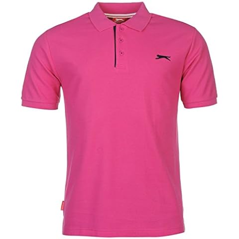 Slazenger Camisa Polo Manga Corta Fucsia Rosa XL Cover