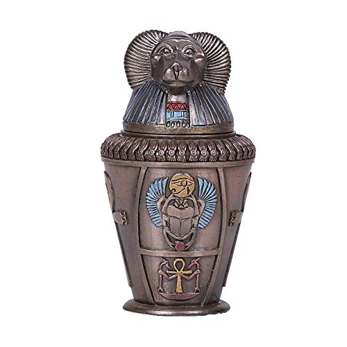 Pacific Giftware Ancient Egyptian Hapy Canopic Jar Home Decor