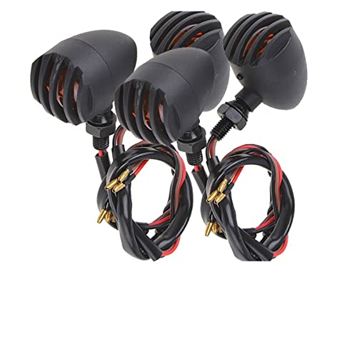 Moto clignotant pour balades nocturnes en cruiser et cafe racer