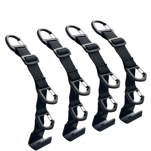 BEATUNEE Car Headrest Hooks,...