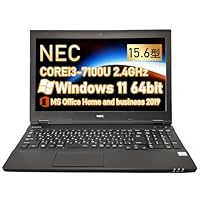 NEC 15.6インチ ノートPC Amazon.co.jp: 【整備済み品】ノートパソコン NEC VersaPro VK24