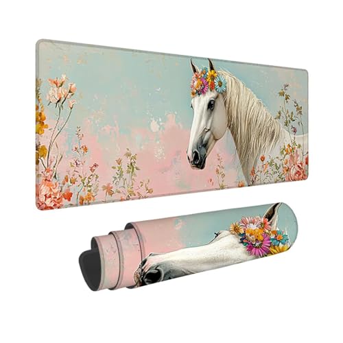 Alfombrilla Raton Ordenador Grande Gaming Mouse Pad XXL 1600 x 800 mm, Impermeable Antideslizante...