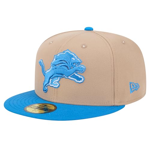 Gorra New Era para hombre Logo Detroit Lions 59FIFTY miniatura 1