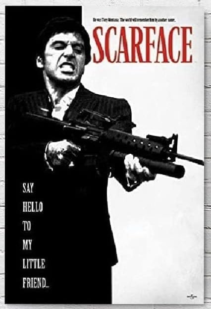 アル・パチーノ『SCARFACE 』映画ポスター Amazon.co.jp: 映画ポスター スカーフェイス アルパチーノ SCARFACE 24