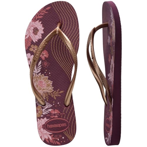 Image of Havaianas womens Slim Brasil Prep Flip-Flops